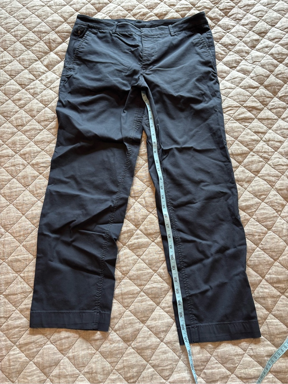 Kit and Ace Men's Navy Chinos